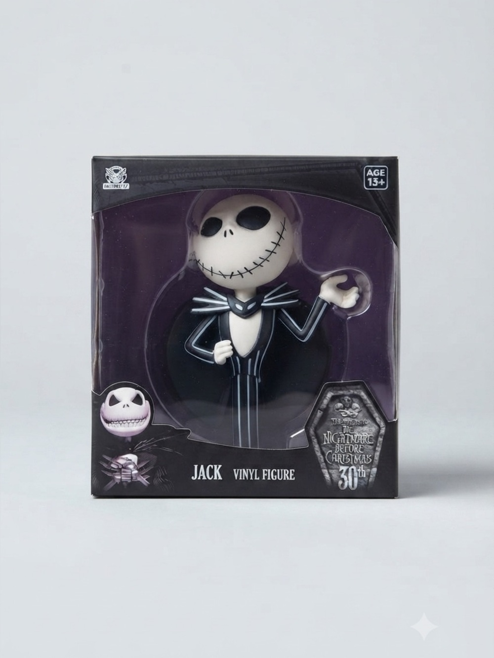 Disney Nightmare Before Christmas CultureFly Jack Skellington Vinyl Figure NIB